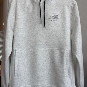 American Eagle Outfitters Light Gray Hoodie